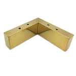 Chân ghế sofa cao 5.5cm bằng thép không gỉ, chân bàn đầu giường, chân hình số 7 (vàng xước), chân hình số 1 (vàng xước), chân hình số 7 (titan đen), chân hình số 1 (titan đen), chân hình số 7 (bạc xước), chân hình số 1 (bạc xước)