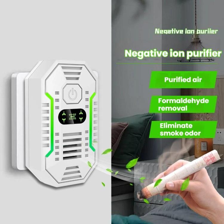 Máy lọc không khí ion âm thông minh khử mùi thú cưng, phích cắm Mỹ, Anh, EU