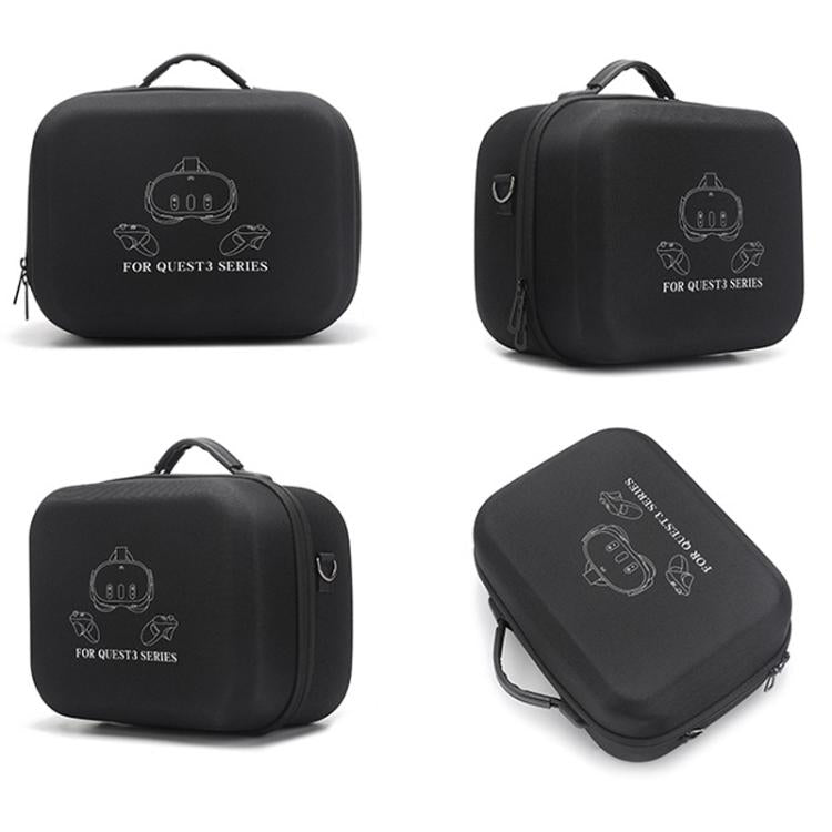 Túi đựng tay cầm BKano Q3-001 cho Meta Quest 3 / 3S, túi đeo vai và cầm tay màu đen