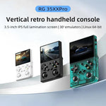 Máy chơi game cầm tay cổ điển ANBERNIC RG 35XXPro màn hình 3,5 inch Linux 64-bit thiết bị chơi game bỏ túi, 64G+128G, 64G+256G