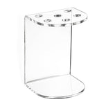 Giá trưng bày dụng cụ cắt tóc 6 lỗ bằng acrylic, 1 chiếc, 2 chiếc