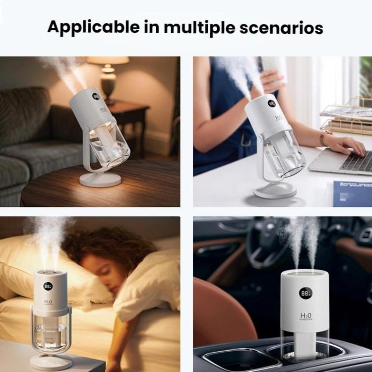 Máy tạo độ ẩm phun kép kháng khuẩn WT35 có chân đế tháo rời, để bàn, phun sương êm, dưỡng ẩm