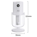 Máy tạo độ ẩm phun kép kháng khuẩn WT35 có chân đế tháo rời, để bàn, phun sương êm, dưỡng ẩm