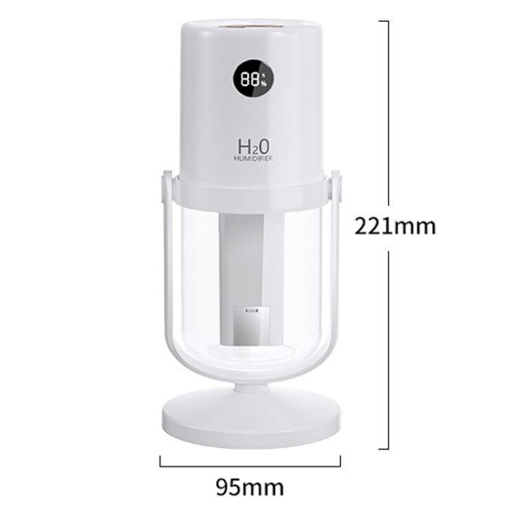 Máy tạo độ ẩm phun kép kháng khuẩn WT35 có chân đế tháo rời, để bàn, phun sương êm, dưỡng ẩm