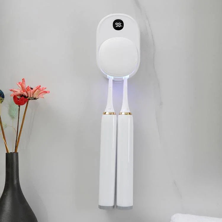 Máy tiệt trùng UV thông minh gắn tường và máy tiệt trùng bàn chải đánh răng sấy khô bằng không khí