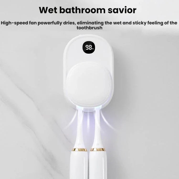Máy tiệt trùng UV thông minh gắn tường và máy tiệt trùng bàn chải đánh răng sấy khô bằng không khí