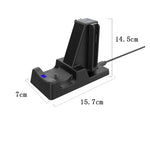 Dock sạc 3 trong 1 kèm giá đỡ cho Joy-Con & Pro Controller Nintendo Switch 2 với đèn LED báo, SW-3ZC028
