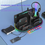 Đế sạc làm mát tích hợp có đèn RGB cho Nintendo Switch 2 JYS NS2322