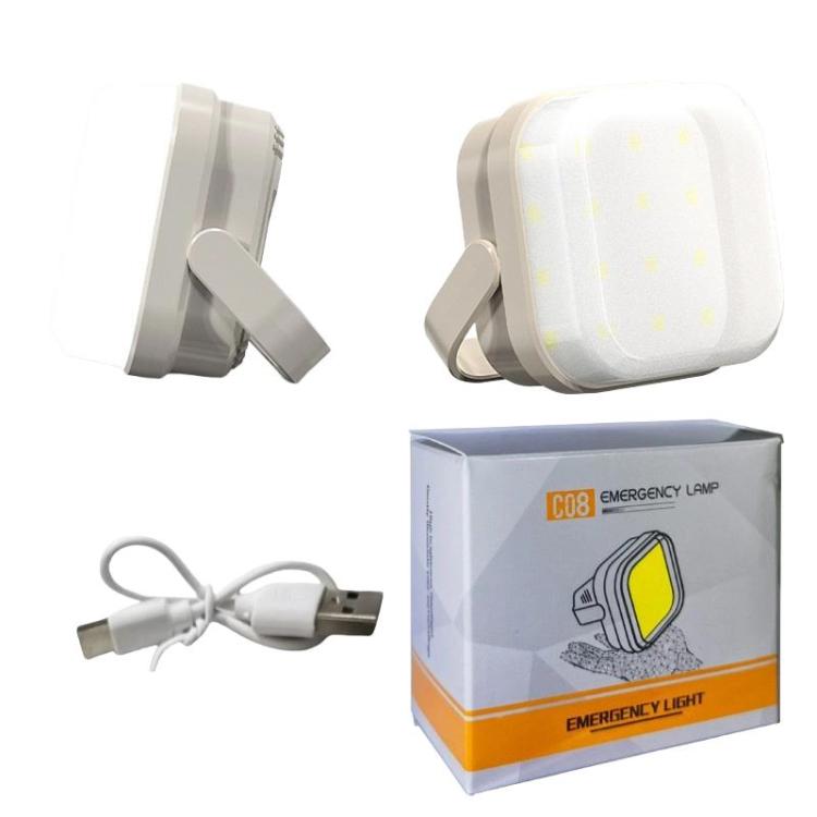 Đèn lồng cắm trại ngoài trời WS-C08 ba cấp độ chiếu sáng, đèn lều đa chức năng nhỏ gọn di động