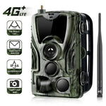 Camera săn bắn theo dõi hồng ngoại chống mưa sương ngoài trời 20MP 4G, HC-801LTE