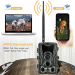 Camera săn bắn theo dõi hồng ngoại chống mưa sương ngoài trời 20MP 4G, HC-801LTE