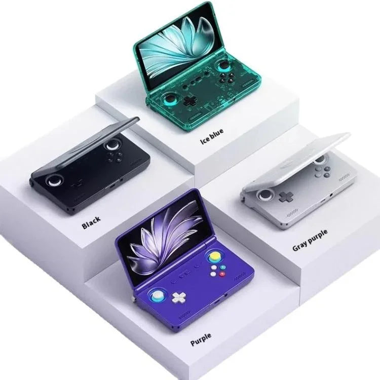 Máy chơi game Retroid Pocket Flip 2, chip SD865, hệ điều hành Android 13, màn hình AMOLED 5.5 inch, Wifi, Bluetooth, máy phát video