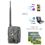Camera theo dõi nhìn ban đêm hồng ngoại MMS 2G ngoài trời 3PIR cảm biến nhiệt, HC-810M
