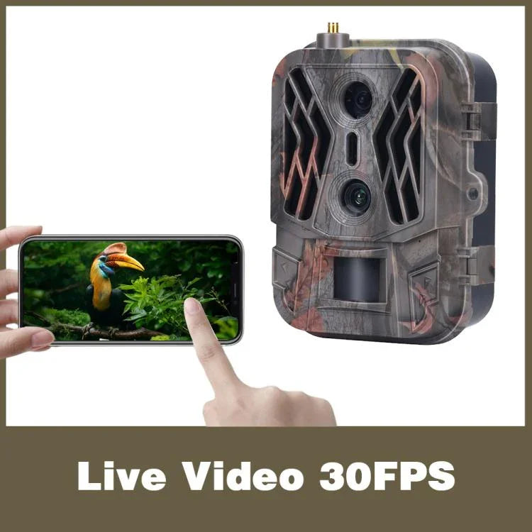 Camera theo dõi ngoài trời 4K 4G ống kính kép với điều khiển di động từ xa xem ảnh thời gian thực, HC-950Pro-Li
