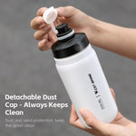 WEST BIKING Bình Nước Xe Đạp 550ml Thiết Kế Chống Rò Rỉ Dễ Ép, Bình Nước Thể Thao Di Động, 550ml Màu Trắng Rộng, 550ml Màu Vàng Rộng, 550ml Màu Vàng, 550ml Màu Trắng