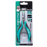 Kìm mỏ bằng thép không gỉ không răng ProsKit PM-396H, kìm mỏ phẳng chính xác cho điện tử, PM-396H