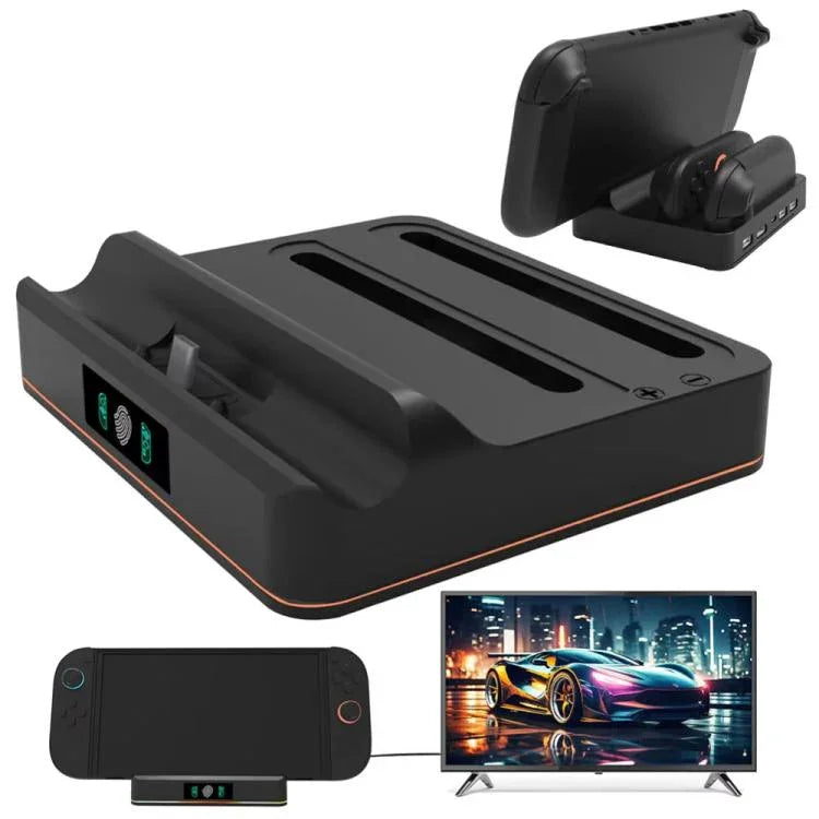 Dock sạc tay cầm cho máy Nintendo Switch 2 KJH, có cổng xuất HDMI 1080P 60Hz, KJH-NS2-027