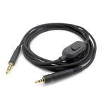 Dây cáp tai nghe phiên bản Tuning dài 2m cho Sennheiser GAME ONE / GAME ZERO / PC 373D / GSP350 / GSP500 / GSP600, 1 đầu cắm, 2 đầu cắm