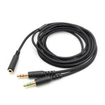 Dây cáp mở rộng 2 trong 1 đực sang cái 3.5mm cho Razer Kraken V2, ZS0190
