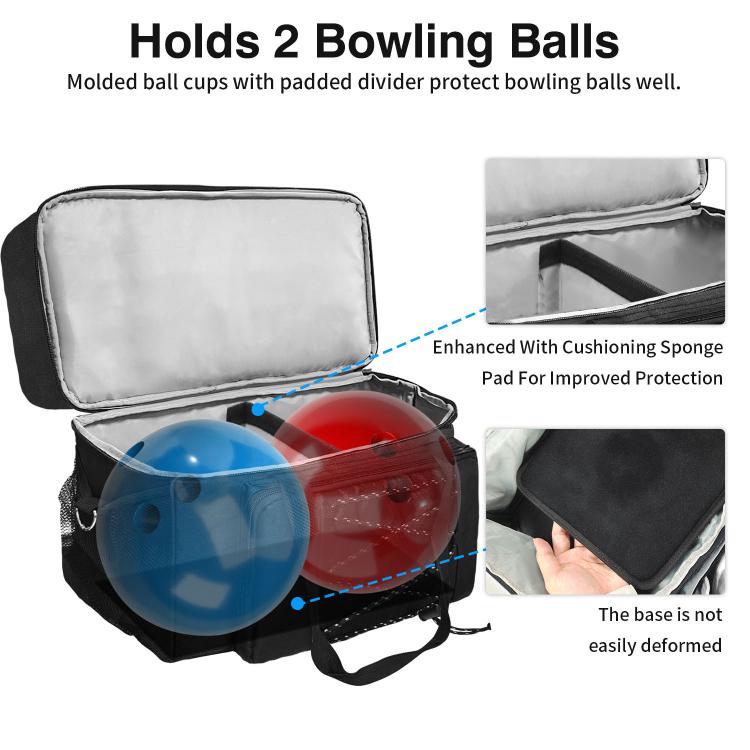 Large-Capacity Bowling Bag Shoe Backpack