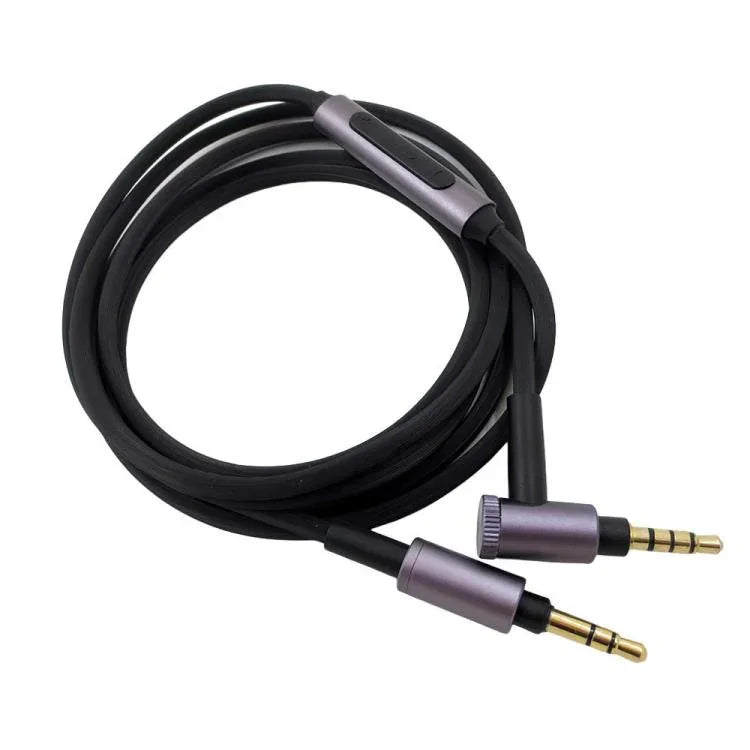 Dây cáp âm thanh tai nghe 3.5mm, cho Sony WH-1000XM3 / WH-1000XM2 / WH-1000XM4 / WH-H900N / WH-H800, dây điều khiển dài 1.5m, dây thẳng dài 1.5m