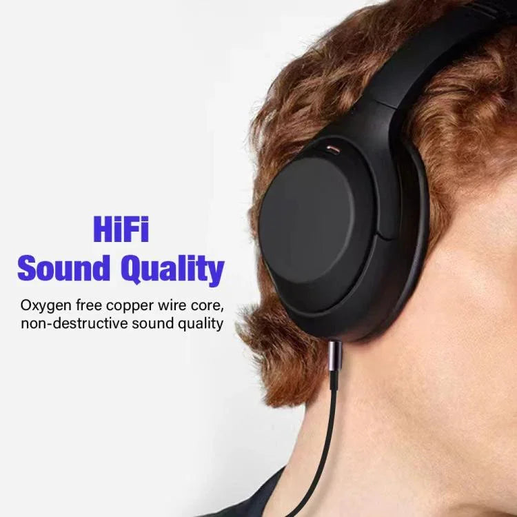 Dây cáp âm thanh tai nghe 3.5mm, cho Sony WH-1000XM3 / WH-1000XM2 / WH-1000XM4 / WH-H900N / WH-H800, dây điều khiển dài 1.5m, dây thẳng dài 1.5m
