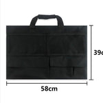 Túi bọc máy tính để bàn vải nylon lót nỉ liền khối chống bụi