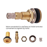 Agricultural Vehicle Vacuum Tire Full Copper Valves, American Standard