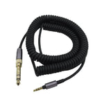 Dây cáp âm thanh tai nghe dạng lò xo, cho Sony WH-1000XM3 / WH-1000XM2 / WH-1000XM4 / WH-H900N / WH-H800, lò xo dài 1.5m