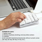 Bàn phím số có dây không chuyển đổi có đèn nền Little Kangaroo DS-9817 cho tài chính kinh doanh ngân hàng, DS-9817