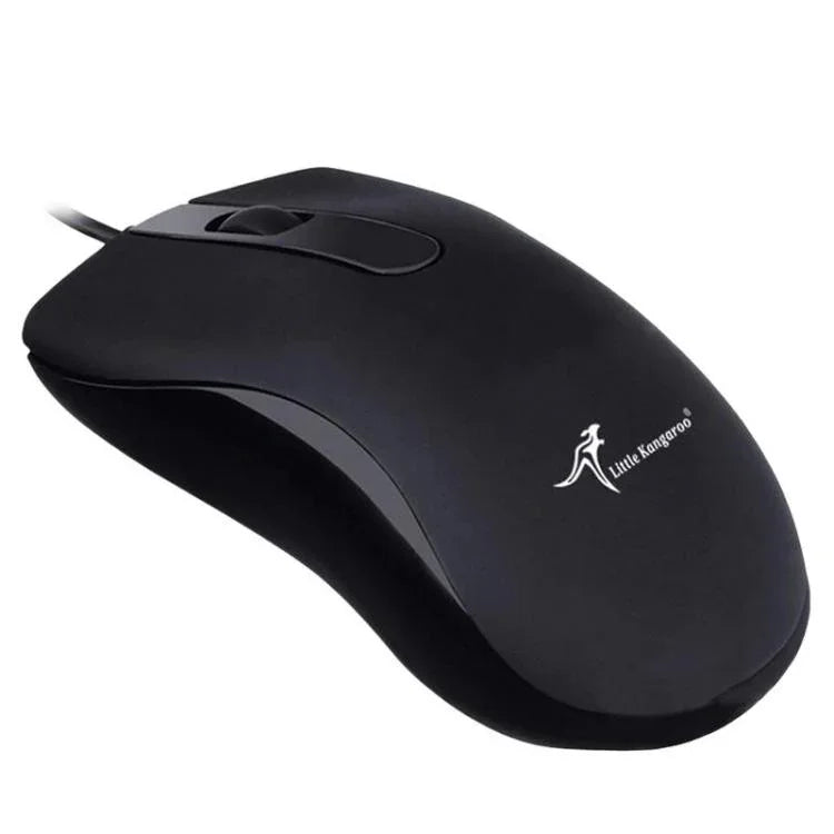 Chuột quang có dây công thái học Little Kangaroo DS-917 1000DPI chuột laptop cho văn phòng và chơi game, DS-917 USB