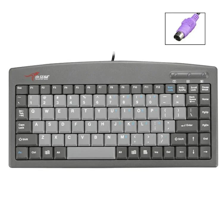 Bàn phím có dây 88 phím Little Kangaroo DS-9827 với vòng từ tính bàn phím công nghiệp văn phòng laptop, PS2, USB