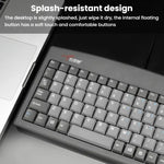 Bàn phím có dây 88 phím Little Kangaroo DS-9827 với vòng từ tính bàn phím công nghiệp văn phòng laptop, PS2, USB