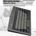 Bàn phím có dây 88 phím Little Kangaroo DS-3000 với vòng từ tính bàn phím công nghiệp văn phòng laptop, PS2, USB