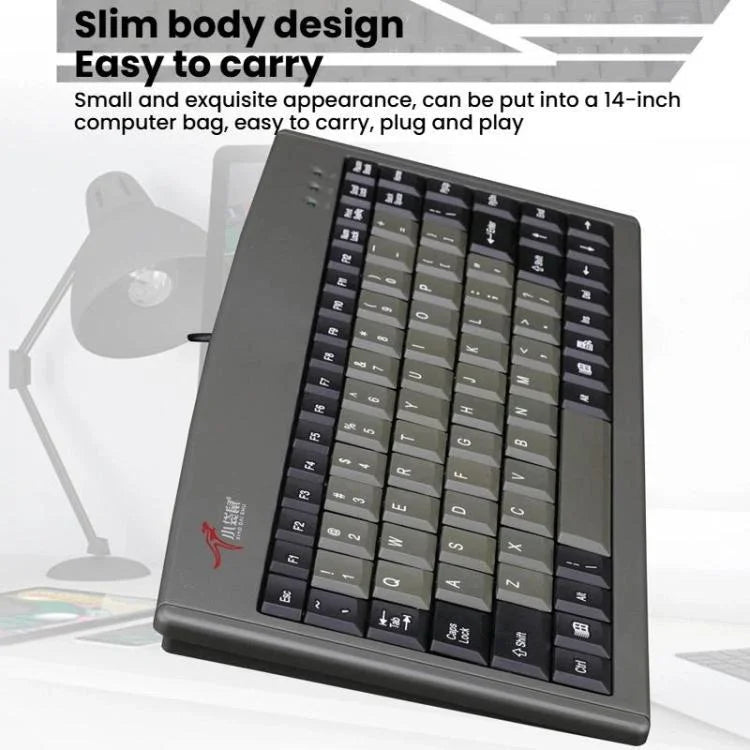 Bàn phím có dây 88 phím Little Kangaroo DS-3000 với vòng từ tính bàn phím công nghiệp văn phòng laptop, PS2, USB
