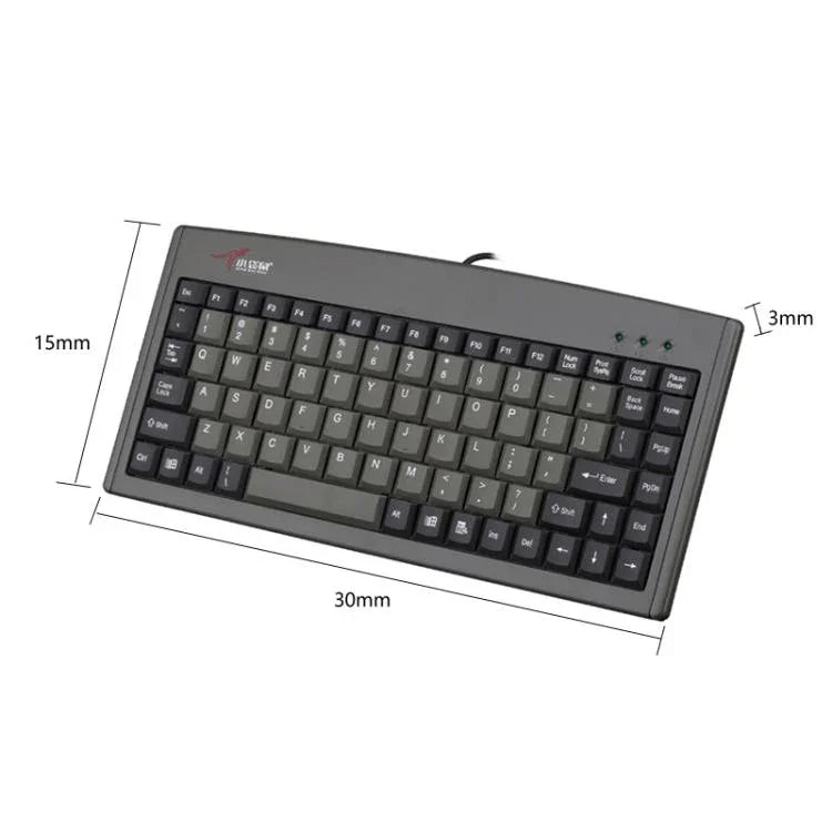 Bàn phím có dây 88 phím Little Kangaroo DS-3000 với vòng từ tính bàn phím công nghiệp văn phòng laptop, PS2, USB