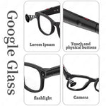 Kính thông minh AIMB-G1 với camera 5MP & dịch thuật AI thời gian thực Video ổn định 1080P, Bộ 3 ống kính, AIMB-G1