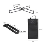 Giá gấp lưu trữ cắm trại ngoài trời COOL CAMP CF-7001, đế đỡ xô nước cắm trại
