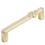 Tay nắm cửa tủ vintage hình hoa hợp kim kẽm cho ngăn kéo và tủ quần áo, lỗ đơn màu cà phê, 96mm màu cà phê, 128mm màu cà phê, lỗ đơn màu xám, 96mm màu xám, 128mm màu xám, lỗ đơn màu đồng xước, 96mm màu đồng xước, 128mm màu đồng xước