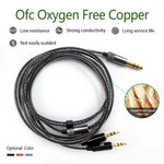 Dây cáp thay thế âm thanh tai nghe 3.5mm sang đôi 2.5mm, cho Sol Republic Master Tracks HD V8 V10 V12 X3, dài 1.2m