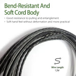 Dây cáp thay thế âm thanh tai nghe 3.5mm sang đôi 2.5mm, cho Sol Republic Master Tracks HD V8 V10 V12 X3, dài 1.2m