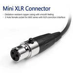 Cáp tai nghe đầu cắm 6.35mm cho AKG Q701 Q702 K712 K240, lò xo 1.5-4.5m, thẳng 3m