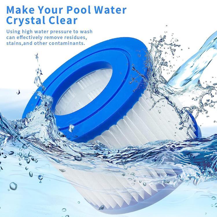 Lõi lọc thay thế cho máy làm sạch hồ bơi Bestway, Lay-Z-Spa, Coleman, SaluSpa và Intex, lõi VI