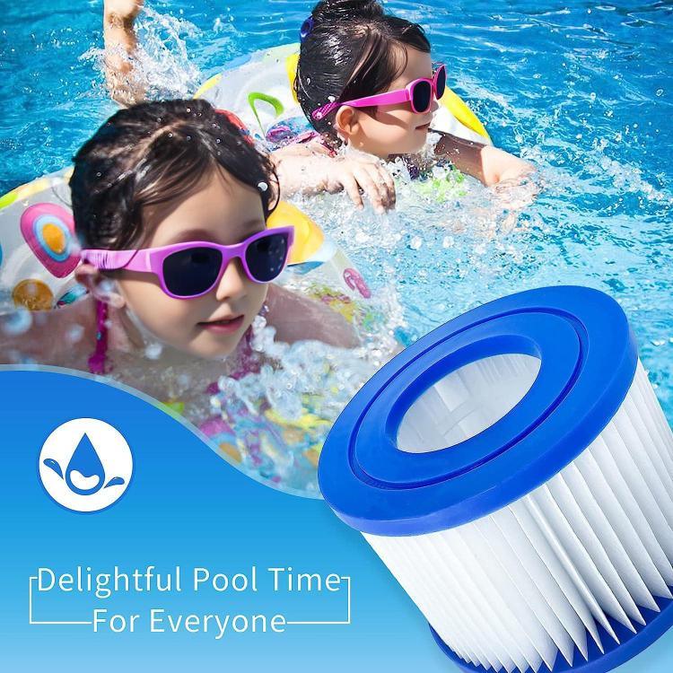 Lõi lọc thay thế cho máy làm sạch hồ bơi Bestway, Lay-Z-Spa, Coleman, SaluSpa và Intex, lõi VI