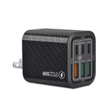 Sạc điện thoại 6 cổng 50W 3 USB + 3 Type-C sạc nhanh, phích cắm EU (Đen), EU (Trắng), EU (Vàng), Mỹ (Đen), Mỹ (Trắng), Mỹ (Vàng), Anh (Đen), Anh (Trắng), Anh (Vàng)
