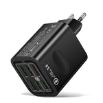 Sạc điện thoại đa cổng 6 USB BK321 sạc nhanh, phích cắm EU (Đen), EU (Trắng), EU (Vàng), Mỹ (Đen), Mỹ (Trắng), Mỹ (Vàng), Anh (Đen), Anh (Trắng), Anh (Vàng)