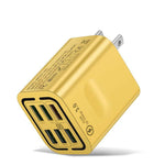 Sạc điện thoại đa cổng 6 USB BK321 sạc nhanh, phích cắm EU (Đen), EU (Trắng), EU (Vàng), Mỹ (Đen), Mỹ (Trắng), Mỹ (Vàng), Anh (Đen), Anh (Trắng), Anh (Vàng)