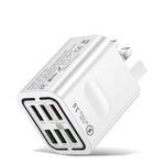 Sạc điện thoại đa cổng 6 USB BK321 sạc nhanh, phích cắm EU (Đen), EU (Trắng), EU (Vàng), Mỹ (Đen), Mỹ (Trắng), Mỹ (Vàng), Anh (Đen), Anh (Trắng), Anh (Vàng)