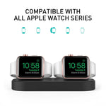 Đế lưu trữ 2 trong 1 AhaStyle DD97 cho Apple Watch / tai nghe, Đế sạc silicone để bàn