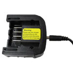 Bộ sạc pin lithium Black&Decker 12-18V LCS1620, phích cắm US, phích cắm EU, phích cắm UK
